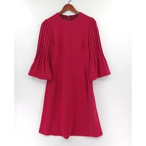 Rickie Freeman for Teri‎ Jon Dress Womens 2 Fuchsia Crepe Evening Gown